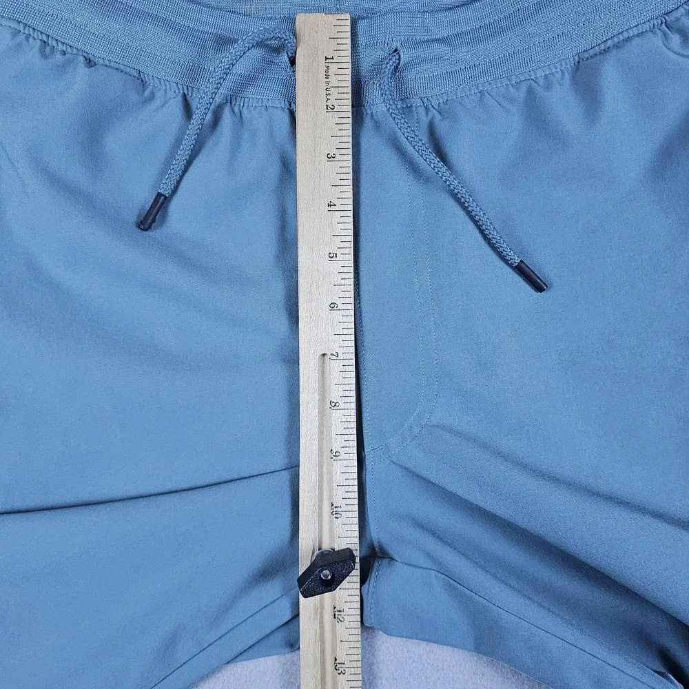 Under Armour Sportstyle Elite Jogger Pants Mens Large Blue Fitted Zip Pockets